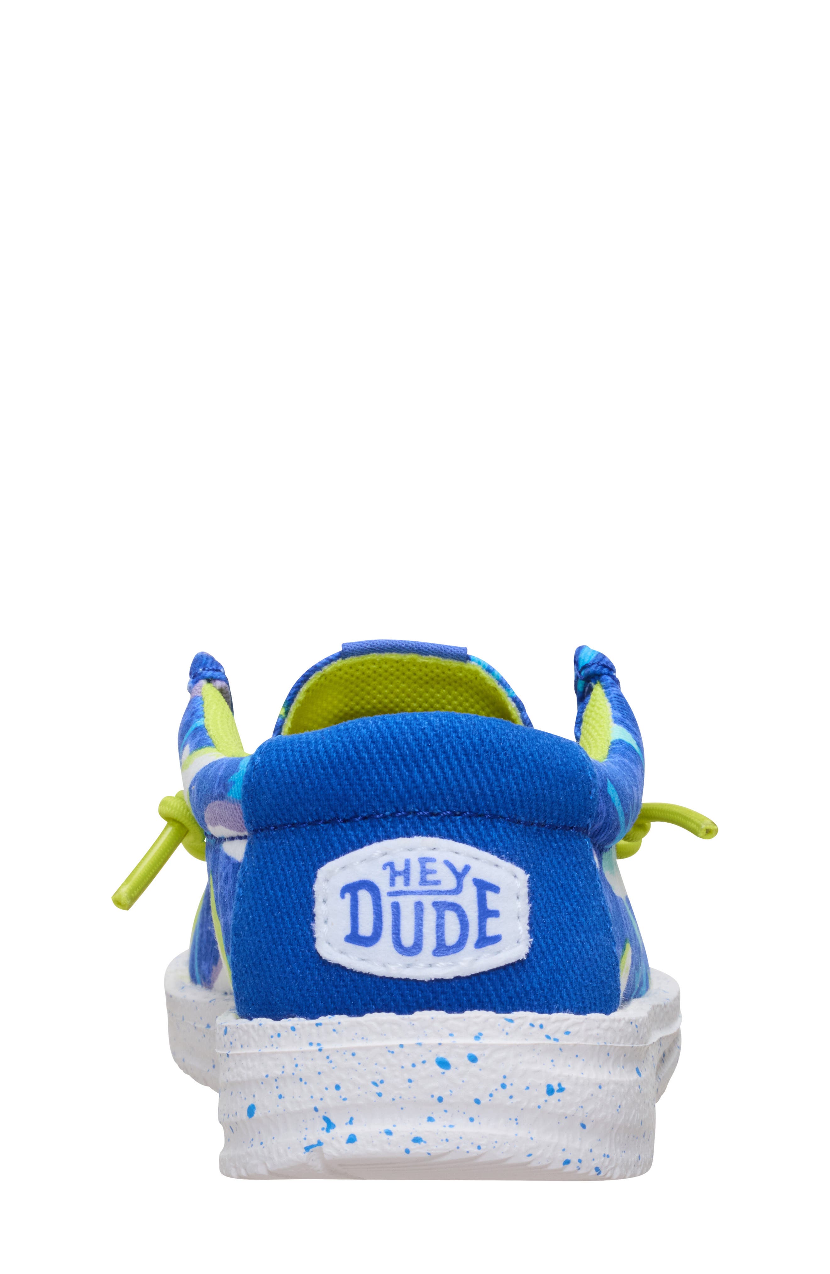 Hey Dude Kids' Wally T Shark Attack Slip-On, Alternate, color, 