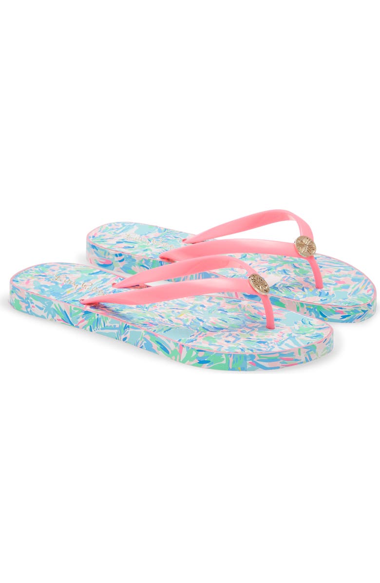 Lilly Pulitzer<sup>®</sup> Pool Flip Flop, Main, color,