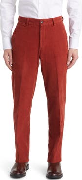 Berle Flat Front Corduroy Dress Pants