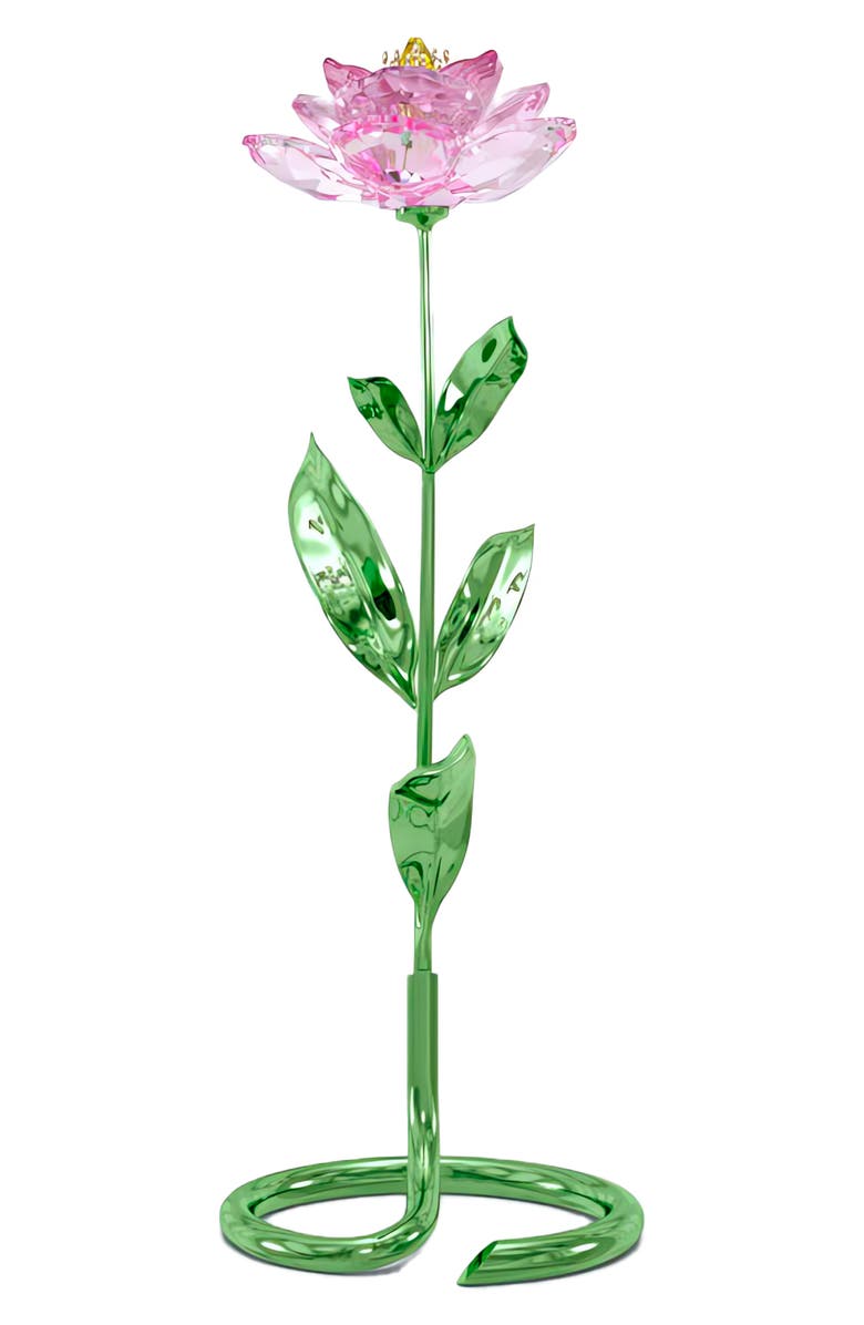 Swarovski Florere Peony Crystal Figurine, Alternate, color,