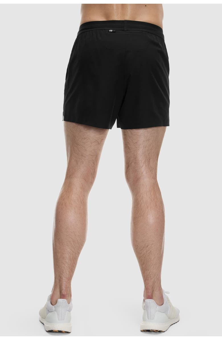 Peloton 5" Lined Bonded Run Short, Alternate, color, Jet Black