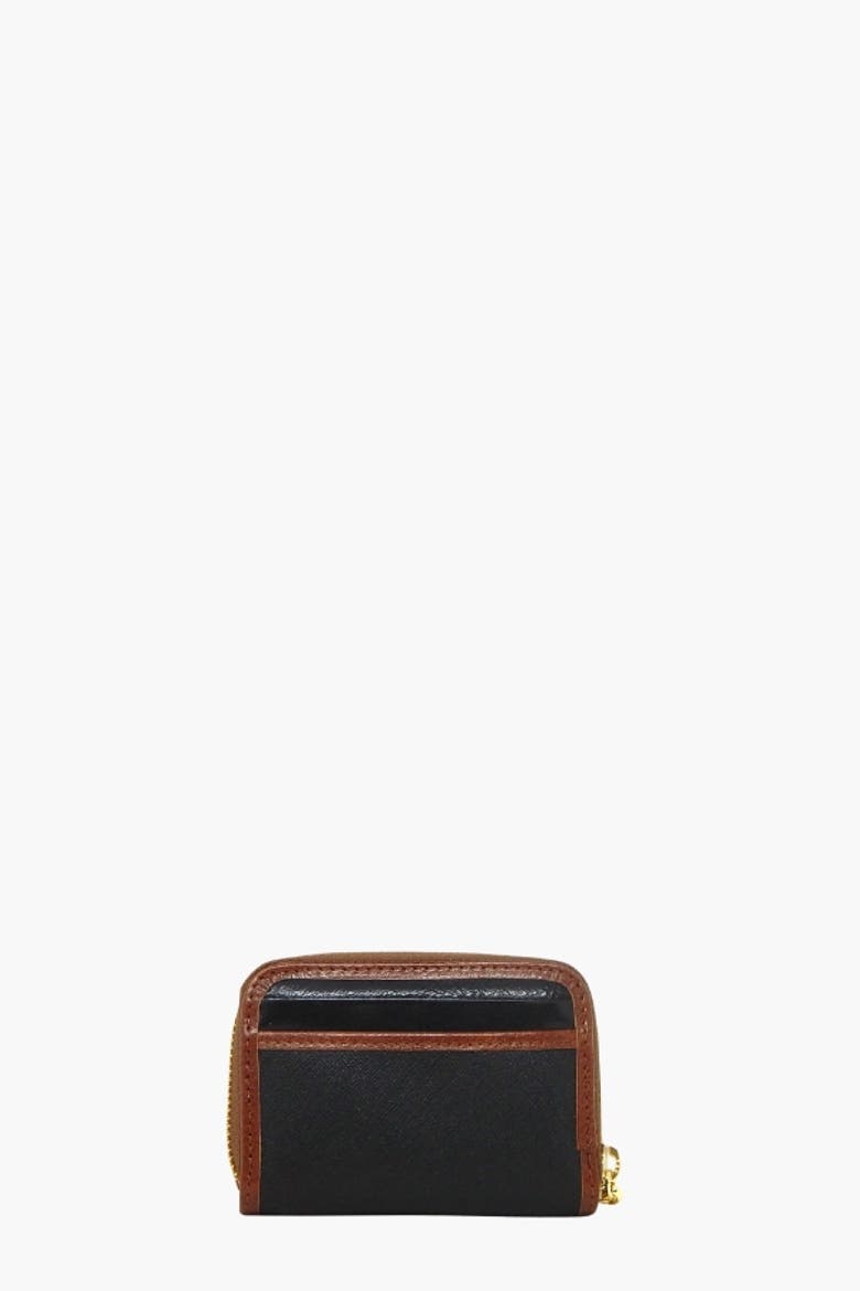 Unique Card Holder 275, Alternate, color, Brown / Black