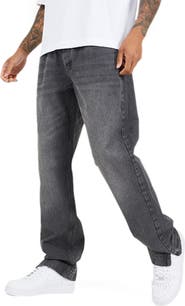 Brave Soul Wide Fit Split Hem Denim Jeans