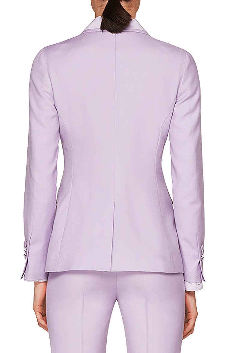 Cameron Single Breasted Wool Blazer, Alternate, color, LILAC