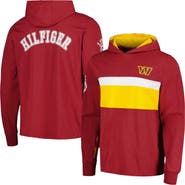 Tommy Hilfiger Men's Tommy Hilfiger Burgundy Washington Commanders Morgan Long Sleeve Hoodie T-Shirt