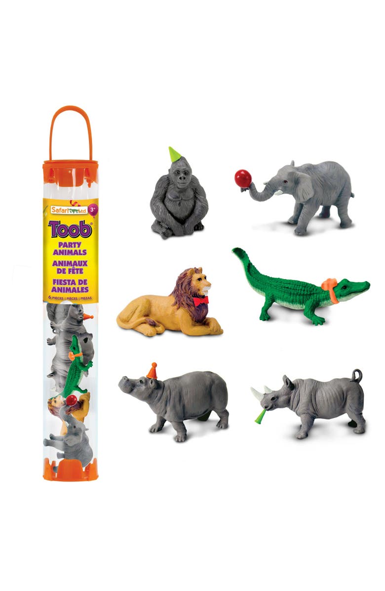 Safari Ltd. Party Animals Toy, Main, color, NO COLOR