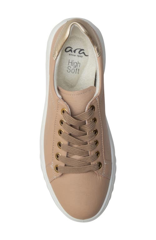 Ara Mikky Platform Sneaker In Neutral