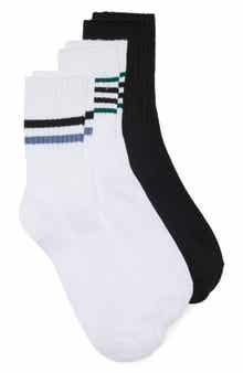 NORDSTROM RACK 3-Pack Retro Crew Socks
