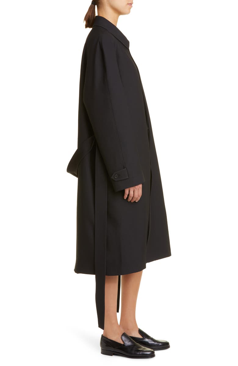 The Row Devitt Relaxed Wool Blend Coat, Alternate, color,