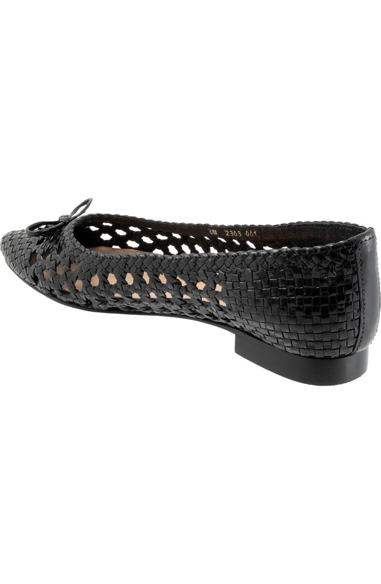 Trotters Edith Woven Pointed Toe Flat, Alternate, color,