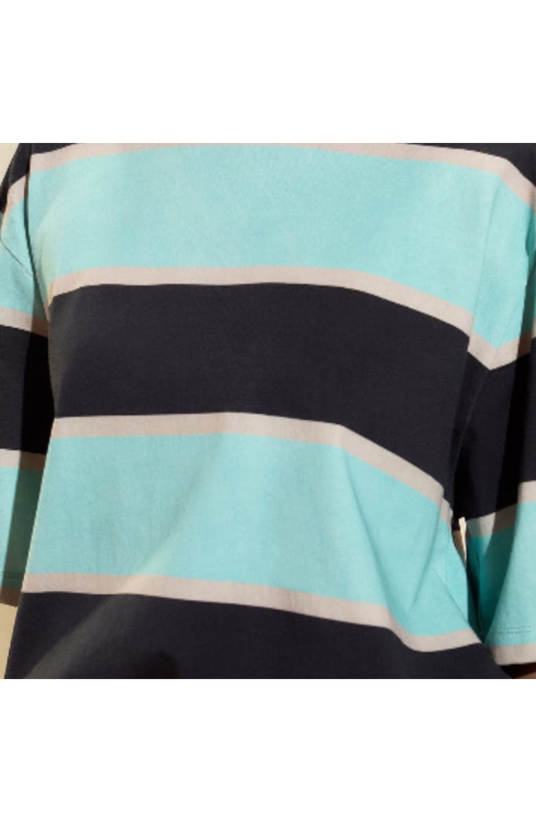 Cynthia Rowley Malibu Striped Tee, Alternate, color, 