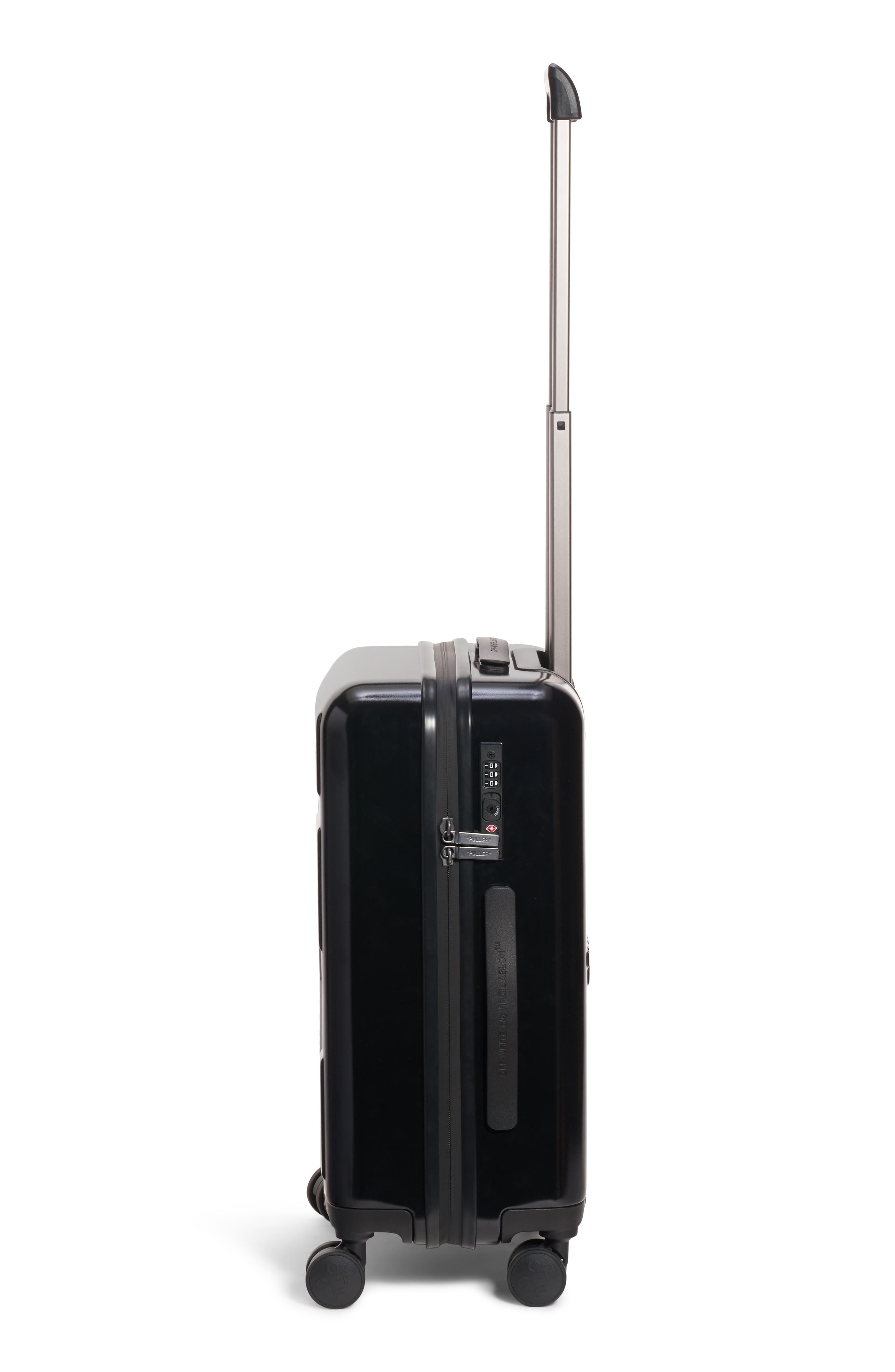 Off-White Arrow 21-Inch Hard Side Trolley Wheeled Suitcase, Alternate, color, 