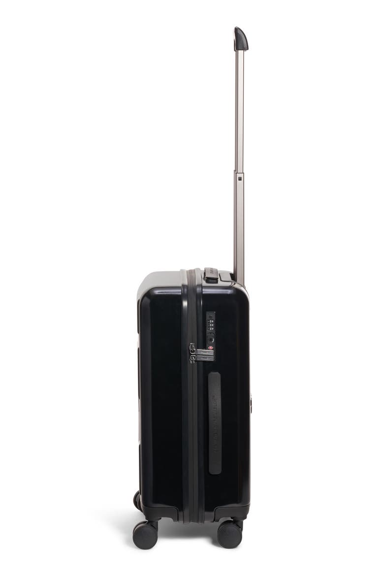 Arrow 21-Inch Hard Side Trolley Wheeled Suitcase, Alternate, color, BLACK