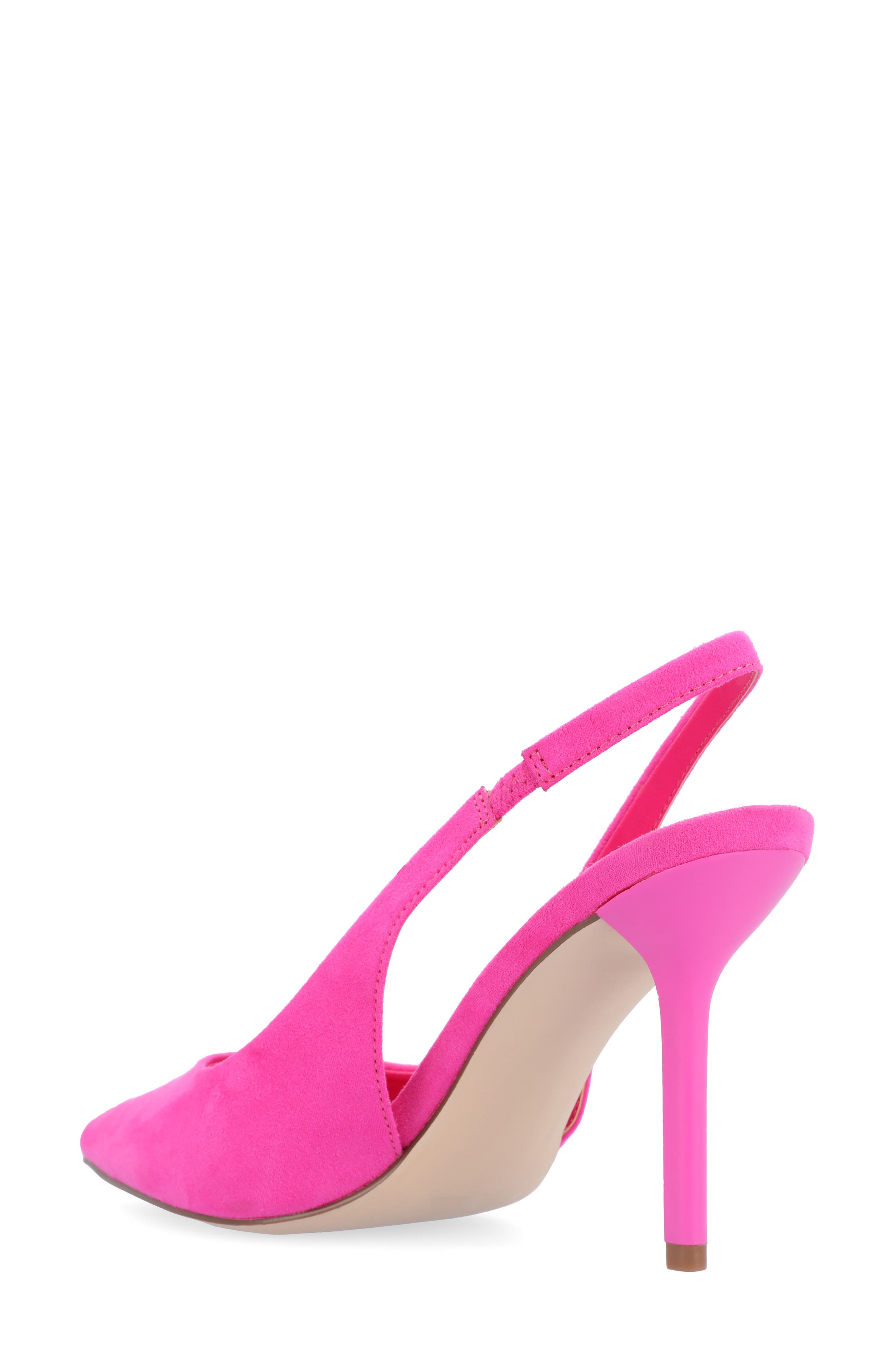 Elenny Slingback Stiletto Pump, Alternate, color, FUCHSIA