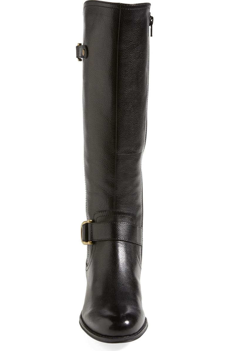 Naturalizer 'Jersey' Leather Riding Boot, Alternate, color,