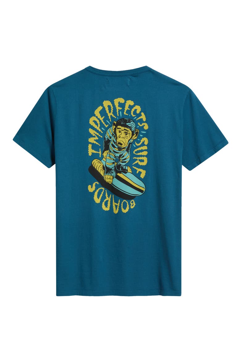 Surfin' Monkey Tee, Alternate, color, SAILOR BLUE