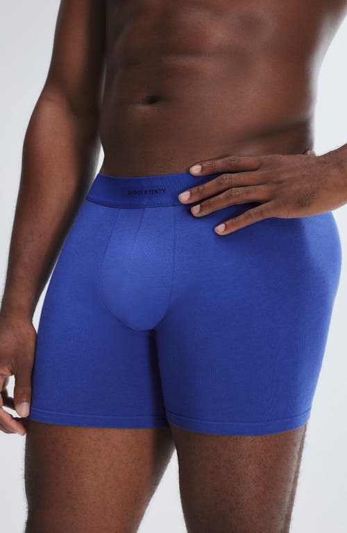 Savage X Fenty Boxer Briefs In Blue Cyber Cafe