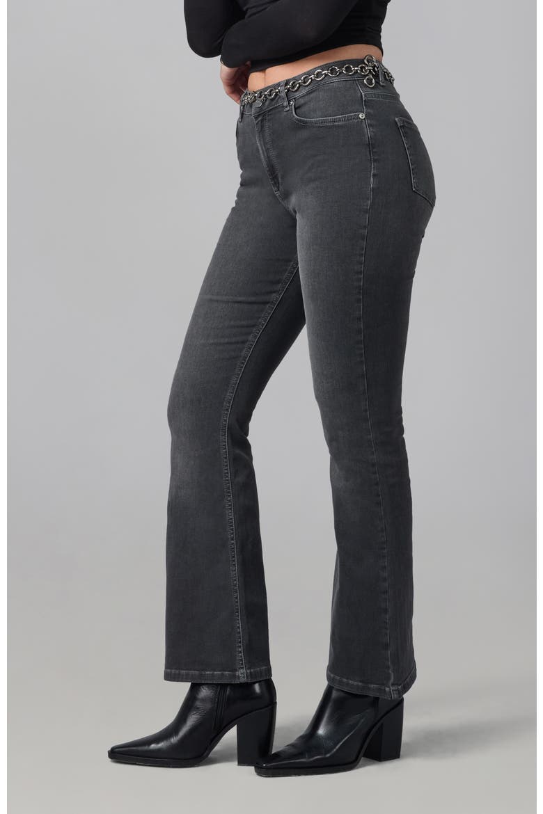 Alice High Rise Flare Jeans, Alternate, color, Grey Moonstone