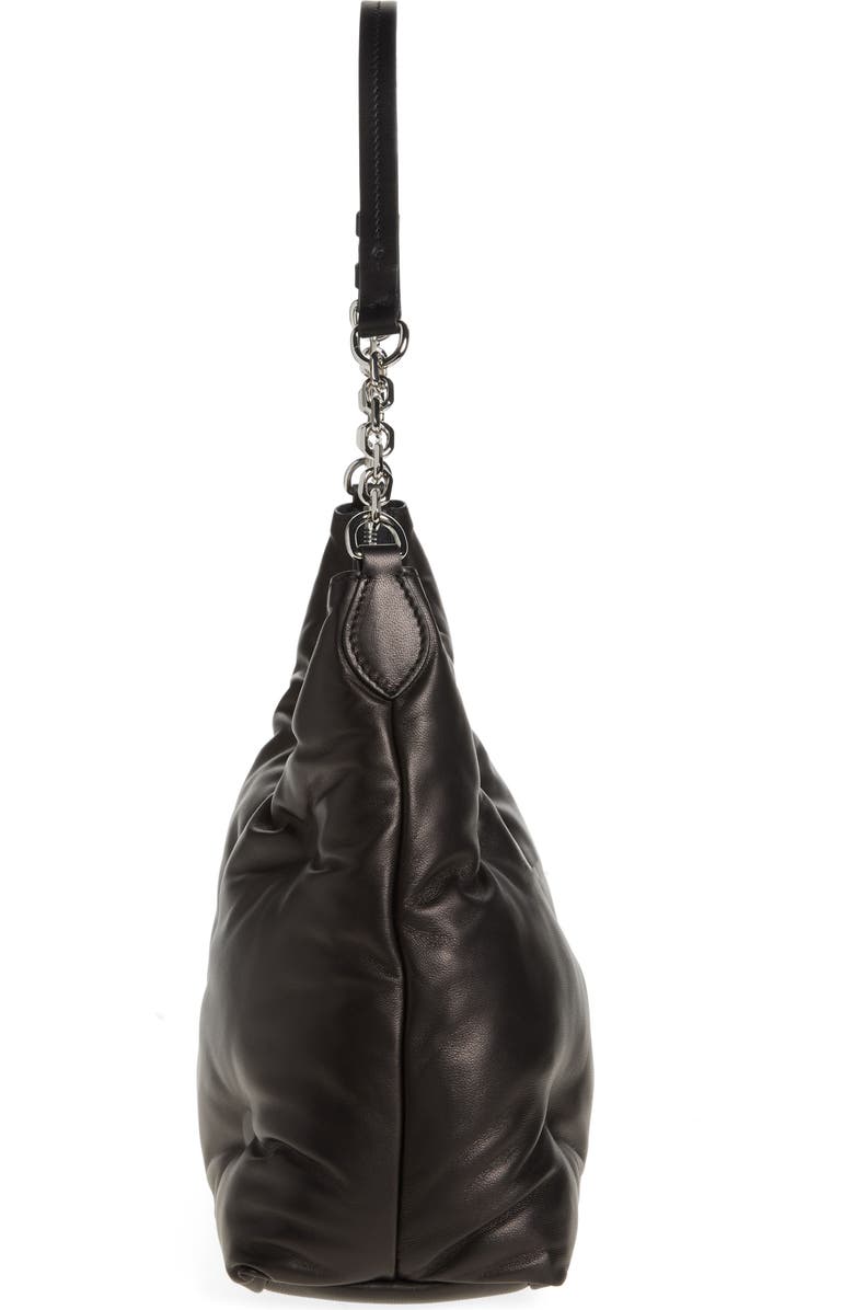 Maison Margiela Medium Glam Slam Hobo Bag, Alternate, color, Black