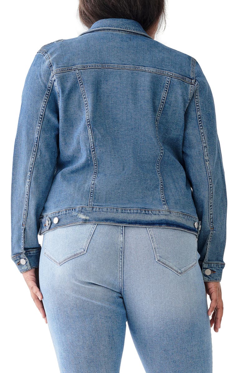 DL1961 DL 1961 Clyde Classic Denim Trucker Jacket, Alternate, color, 
