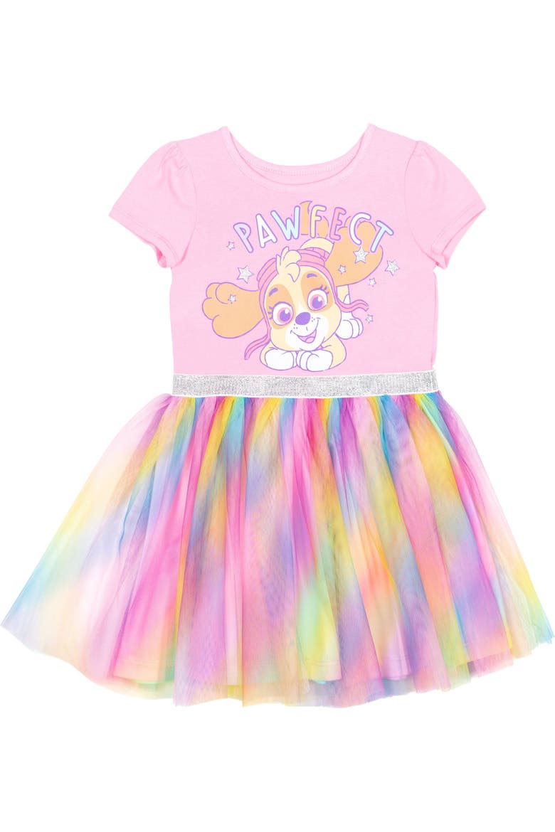 Skye Tutu Dress and Scrunchie Set, Alternate, color, Pink Skye