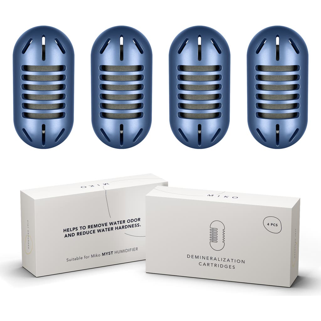 MIKO Water Demineralization Cartridges - 4-Pack for Ultrasonic Humidifiers in White  product