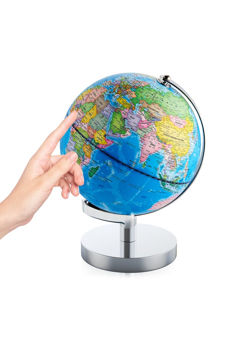 Illuminated Globe for Kids Learning - 7.2 Diameter, Alternate, color, Multi Color