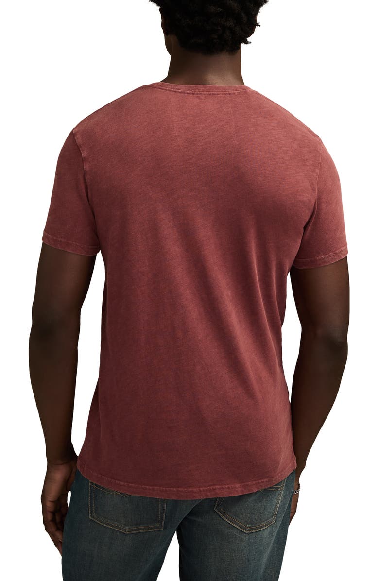 Lucky Brand Coca-Cola<sup>®</sup> Santa Claus Cotton Graphic T-Shirt, Alternate, color, Port