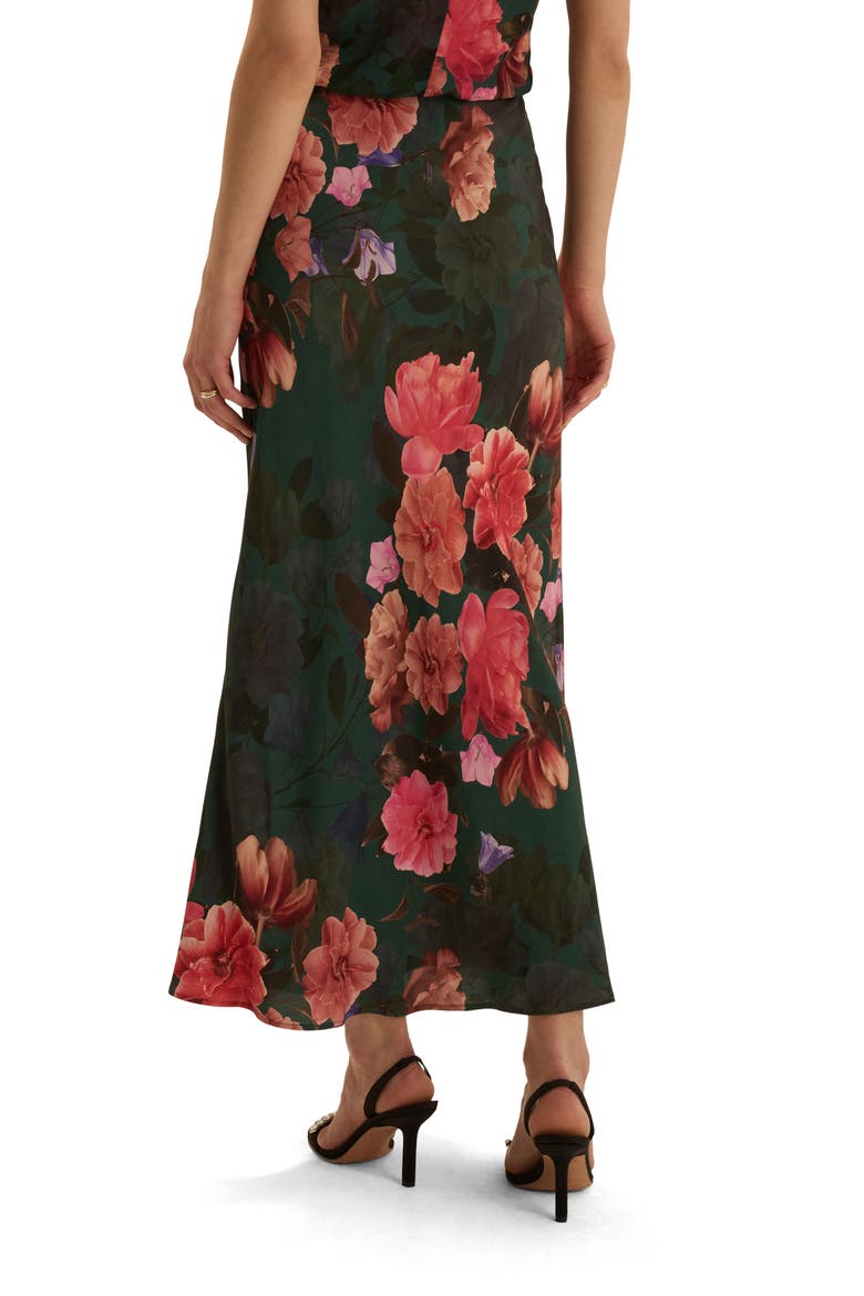 The Favorite Midi Skirt, Alternate, color, GEMSTONE FLORAL