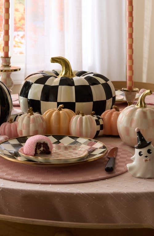 Mackenzie-childs Mackenzie Childs Hocus Pocus Pumpkin Cluster Arrangement In Multi