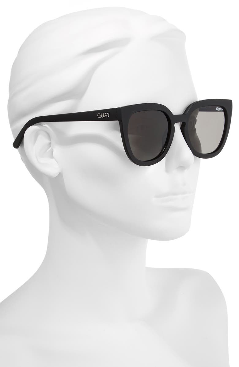 QUAY Noosa 55mm Cat Eye Sunglasses, Alternate, color,