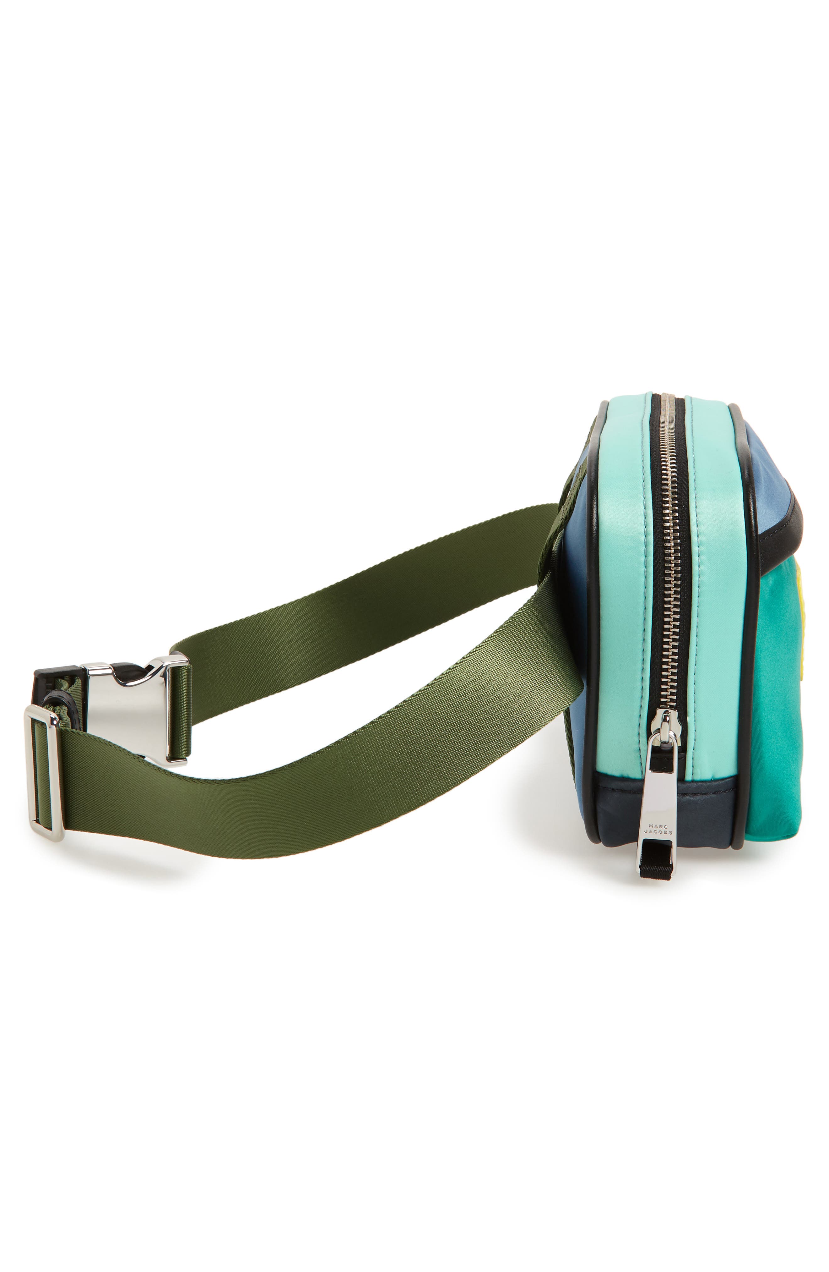 Sport Colorblock Belt Bag, Alternate, color, MINT MULTI