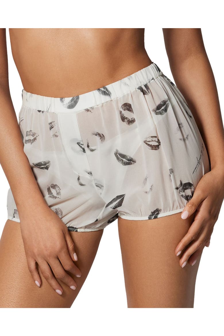 Bisou Bisou Bloomer, Main, color, Black/Ivory