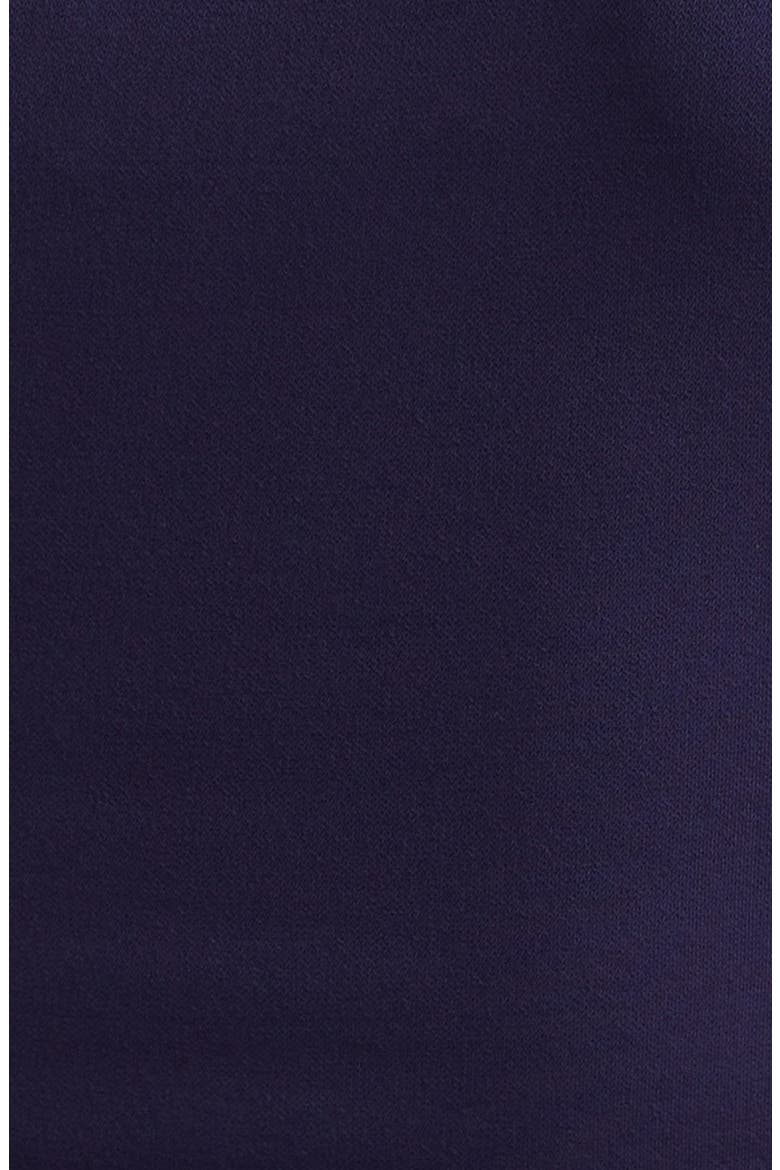 One-Shoulder Knot Detail Jersey Jumpsuit, Alternate, color, MARITIME