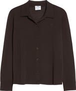 Courrèges Merino Wool Polo Cardigan