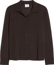 Courrèges Merino Wool Polo Cardigan