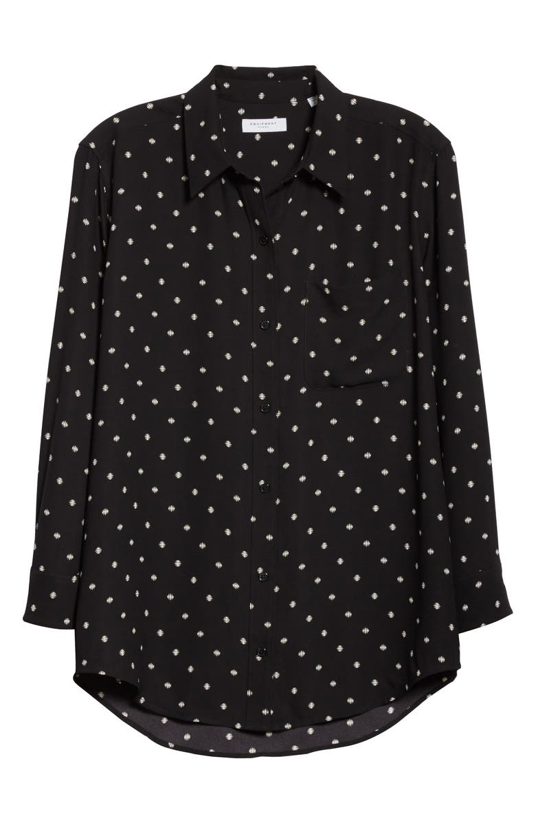 Equipment Daddy Dot Print Long Sleeve Button-Up Shirt, Alternate, color,