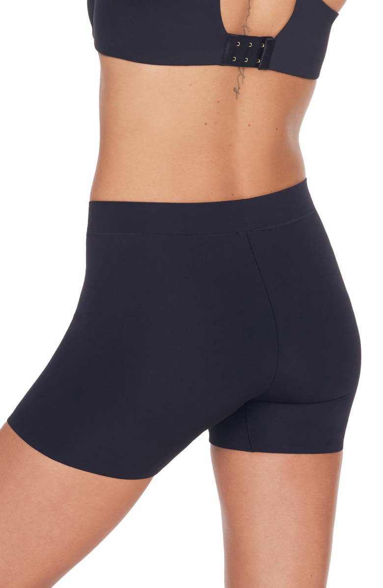 ThirdLove ComfortStretch Smoothing Anti-Chafe Shorts, Alternate, color, Black