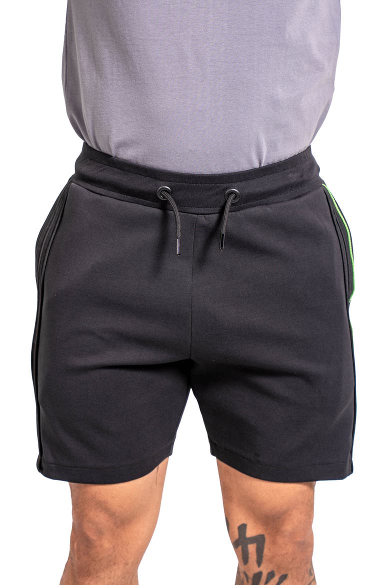 Resistanceneon Black Shorts, Main, color, BLACK