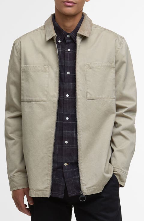 Lenker Twill Zip Overshirt