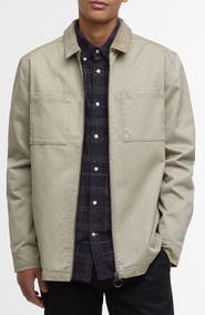 Barbour Lenker Twill Zip Overshirt