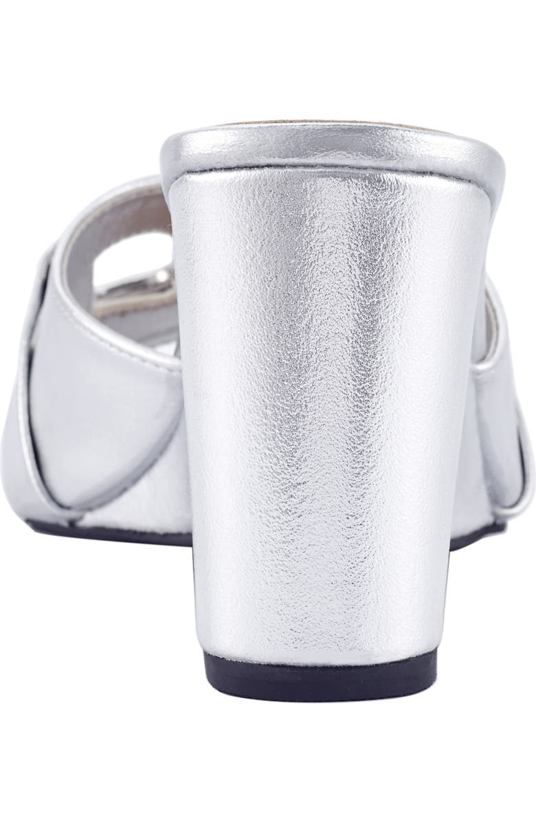 NINETY UNION Kensy Wedge Sandal, Alternate, color, Silver