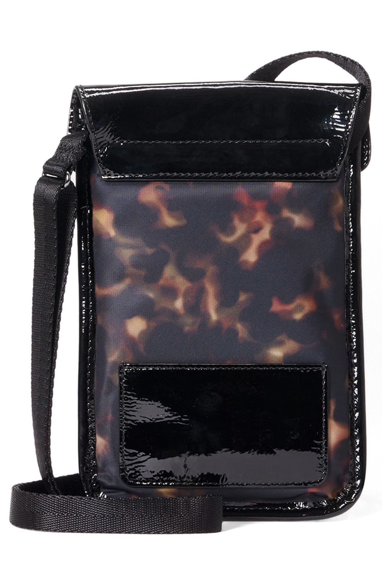 MZ Wallace Madison Nylon Phone Crossbody Bag, Alternate, color, 