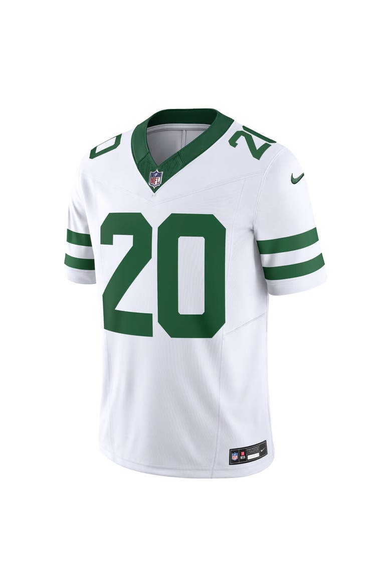 Men's Nike Breece Hall Legacy White New York Jets Vapor F.U.S.E. Limited Jersey, Alternate, color, White