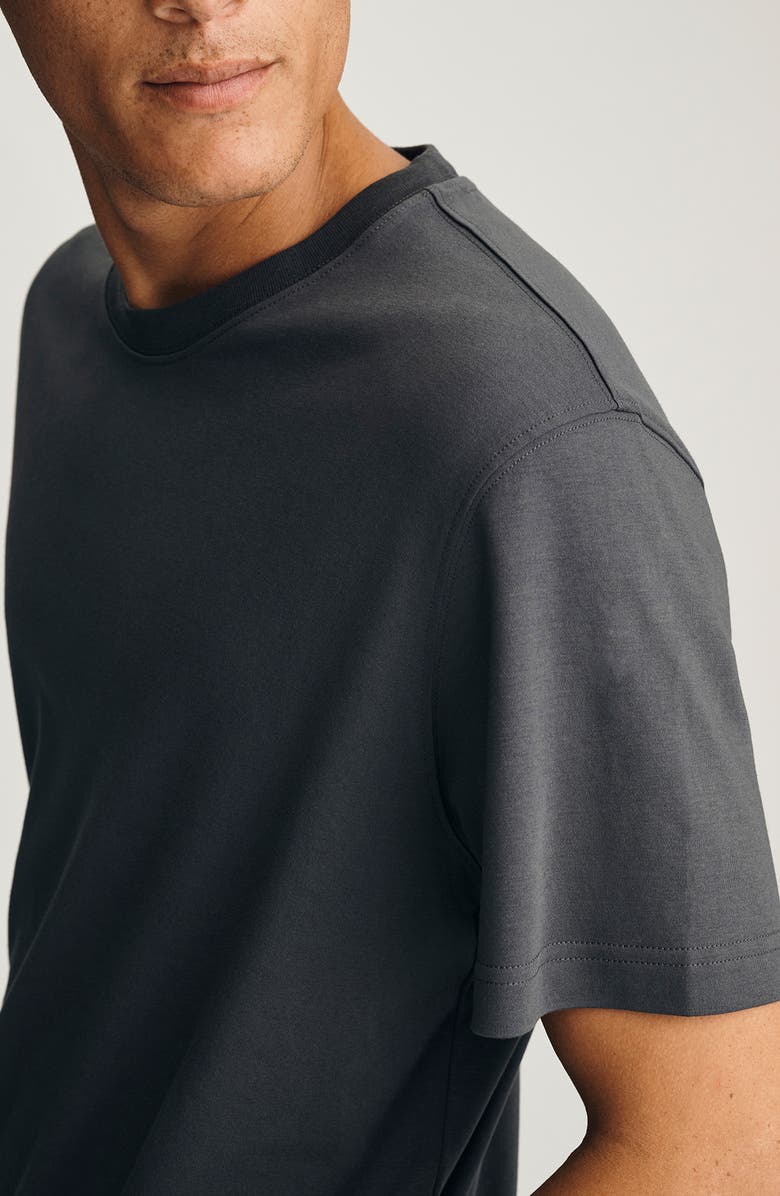 Mavi Jeans Short Sleeve Cotton & Modal T-Shirt, Alternate, color, Asphalt