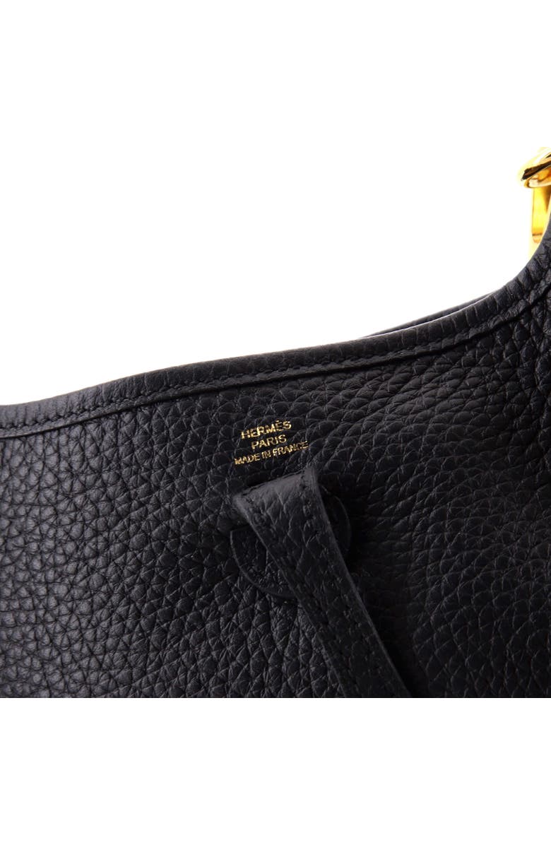 Pre-Owned Hermes Evelyne Bag Gen III Clemence TPM, Alternate, color, Noir