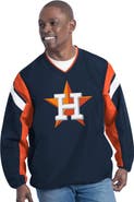 G-III SPORTS BY CARL BANKS Men's G-III Sports by Carl Banks Navy Houston Astros Double Coverage V-Neck Pullover