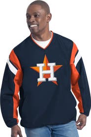 G-III SPORTS BY CARL BANKS Men's G-III Sports by Carl Banks Navy Houston Astros Double Coverage V-Neck Pullover