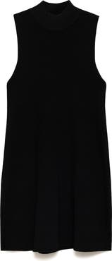 MANGO Perkins Sleeveless Sweater Dress
