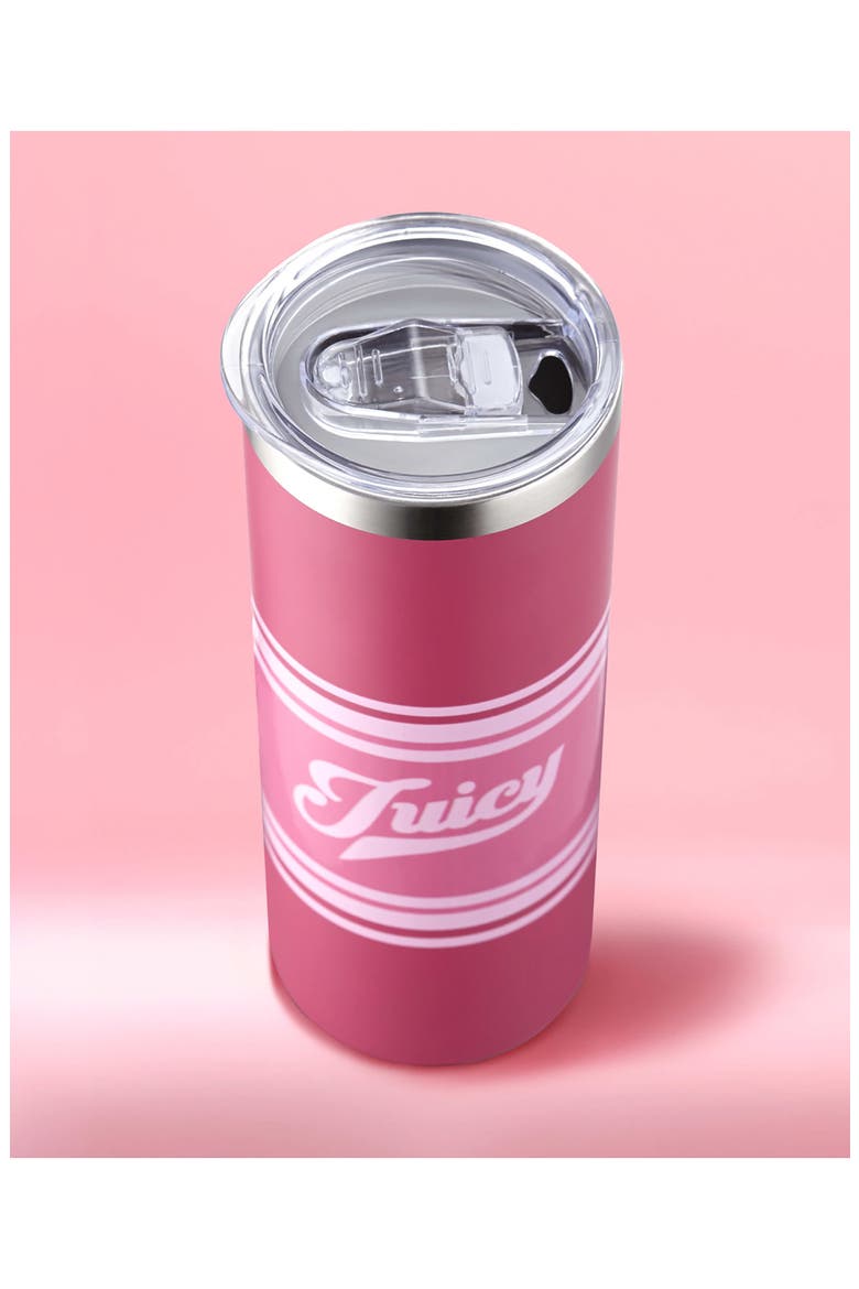 24-Ounce Glam Sip Water Bottle, Alternate, color, HOT PINK VARSITY